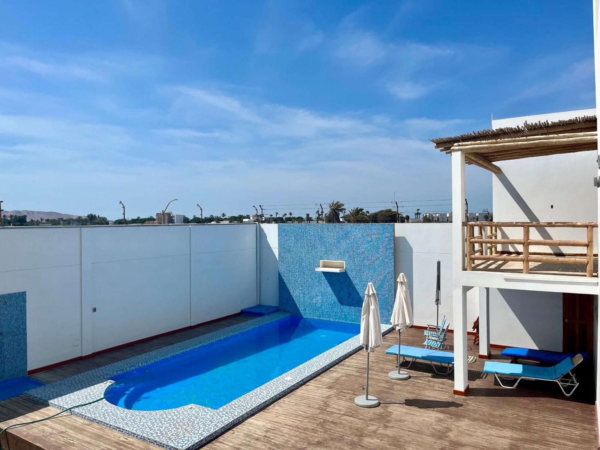 Caihuayna Apart Hotel Paracas Exterior photo